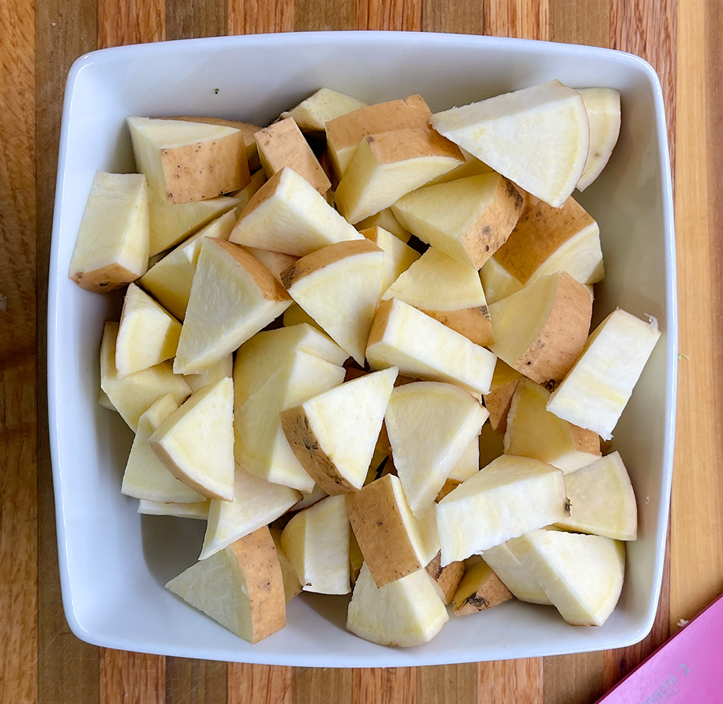 fresh dog food ingredients - sweet potatoes