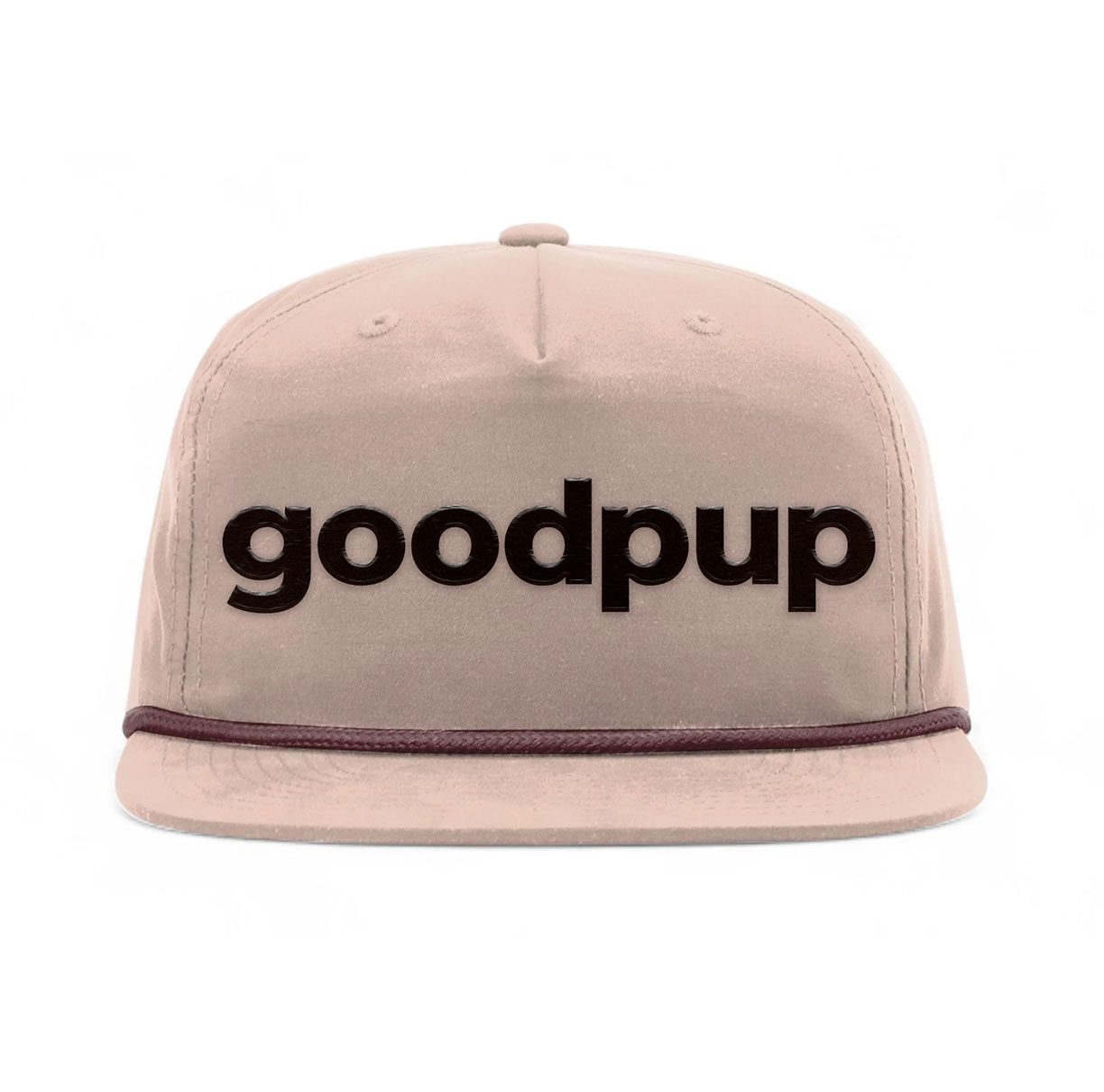 goodpup roped snapback hat